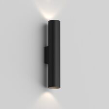Denkirs DK5022-BK Настенный светильник, IP20, до 15 Вт, LED, 2xGU10, черный, алюминий