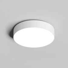 Denkirs DK2850-WH Накладной светильник TAB 24 Вт, LED 3000K/4000K/6500K, IP 20, d160mm, белый, алюминий/акрил