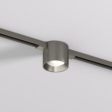 Denkirs DK5743-DN Светильник для трека SHINE SPOT со светодиодом, D70*H60, 48V DC, 8W, RA?90, 3000K, IP20, темный никель, алюминий