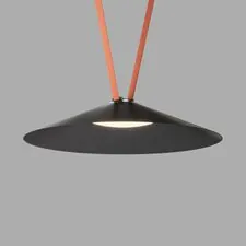 Denkirs DK5569-BK Cветильник для трека-ремня Belty, серия Flow, со светодиодом, D600*H122мм, 48V DC, 24W, RA90, 120°, 3000K, IP20, черный, алюминий
