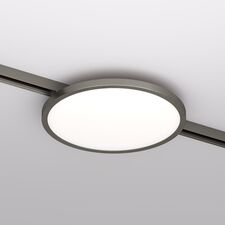 Denkirs DK5763-DN Светильник для трека SHINE FLOW со светодиодом, D198*H27, 48V DC, 15W, RA?90, 3000K, IP20, темный никель, алюминий