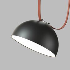 Denkirs DK5562-BK Cветильник для трека-ремня Belty, серия Flow со светодиодом, D300*H171мм, 48V DC, 28W, RA90, 120°, 4000K, IP20, черный, алюминий