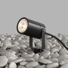 Denkirs DK9800-BK Грунтовый светильник MOSS, IP65, GU10 LED, до 15 Вт, черный, алюминий