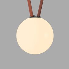 Denkirs DK5555-BK Cветильник для трека-ремня Belty, серия Orb, со светодиодом, D230*H236мм, 48V DC, 15W, RA90, 120°, 3000K, IP20, черный, акрил