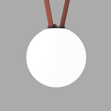 Denkirs DK5554-BK Cветильник для трека-ремня Belty, серия Orb, со светодиодом, D230*H236мм, 48V DC, 15W, RA90, 120°, 4000K, IP20, черный, акрил