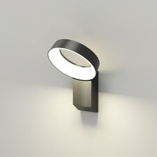 Denkirs DK9712-BK Настенный светодиодный уличный светильник SANVIK, IP65, 12 Вт, 3000К, черный, алюминий