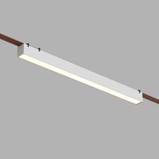 Denkirs DK5676-WH Cветильник для трека-ремня Belty Smart, серия Linear, со светодиодом, L642*W40*H45мм, 48V DC, 24W, RA90, 120°, 2700-6000K, IP20, белый, алюминий