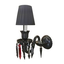 Delight Collection ZZ86303BK-1W Бра Baccarat 1 black