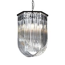 Delight Collection KR0116P-6 black Люстра Murano 6 black