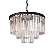 Delight Collection KR0387P-6 black/clear Люстра Odeon 6 black/clear
