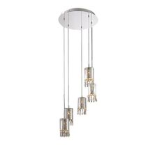 Delight Collection MD2544/5R Подвесной светильник Crystal Tube 5 5