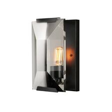 Delight Collection KR0354W-1A black/clear Настенный светильник Harlow Crystal 1A 1A