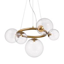 Delight Collection P68092-5 brass Люстра