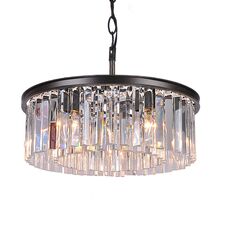 Delight Collection KR0387P-6B/P black/clear Люстра Odeon