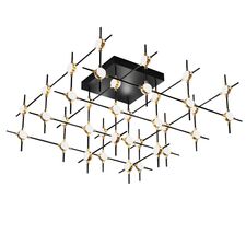 Delight Collection MX18001067-36A black/gold Потолочный светильник Molecular 36 black/gold black/gold