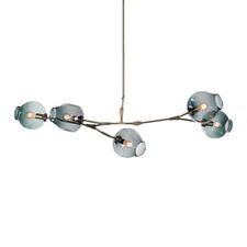 Delight Collection KG0579P-5 smoky Люстра Bubble 5 smoky
