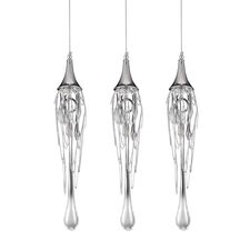 Delight Collection P68009L-3 chrome Подвесной светильник Goddess Tears 3 3 chrome