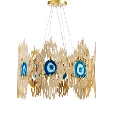Delight Collection 9275P-6 gold Люстра Boho 6 gold