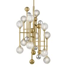 Delight Collection P68084-12 gold Люстра Fluxus 12 gold