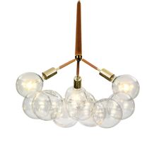 Delight Collection 9087/3 brown Люстра Bulbs