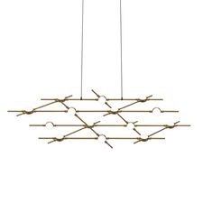 Delight Collection MD18001067-14A black/gold Люстра Molecular 14 black/gold