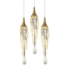 Delight Collection P68009L-3/R gold Подвесной светильник Goddess Tears 3R 3R gold