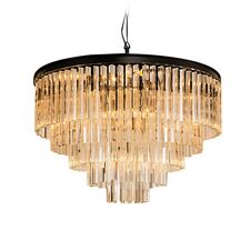 Delight Collection KR0387P-10A black/amber Люстра Odeon 10A black/amber