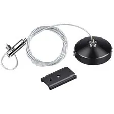 NOVOTECH 135097 SHINO NT20 055 черный Подвесной комплект с 1-метровым тросом IP20 FLUM