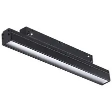 NOVOTECH 358414 SHINO NT20 077 черн Трековый светильник для низков. шинопровода IP20 LED 4000K 12W 48V FLUM