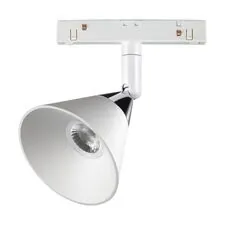 NOVOTECH 358398 SHINO NT20 054 белый/хром Трековый светильник для низковольтного шинопровода IP20 LED 4000K 10W 48V FLUM