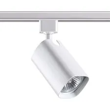 NOVOTECH 370552 PORT NT19 130 белый Светильник трековый однофазный трехжильный IP20 GU10 50W 230V GUSTO