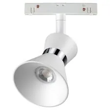 NOVOTECH 358399 SHINO NT20 054 белый/хром Трековый светильник для низковольтного шинопровода IP20 LED 4000K 10W 48V FLUM