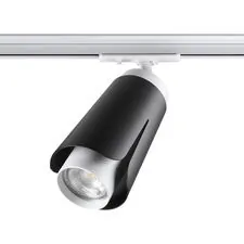 NOVOTECH 370836 PORT NT22 127 черный Светильник трековый однофазный трехжильный IP20 GU10 9W 220V TULIP