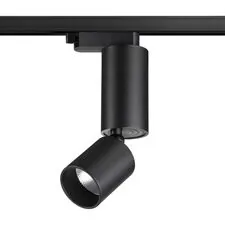 NOVOTECH 359321 PORT NT24 000 черный Светильник трековый однофазный трехжильный IP20 LED 10W 85-265V 3000K 1100Лм TUBO