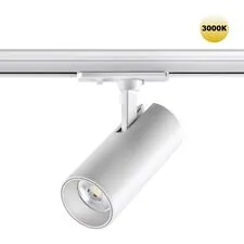 NOVOTECH 359155 PORT NT23 091 белый Светильник трековый однофазный двухжильный IP20 LED 24W 220V 3000К 2300Лм SELENE