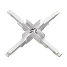 NOVOTECH 135127 SHINO NT21 043 белый Соединитель с токопроводом для шинопровода Х-образный IP20 48V FLUM