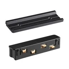 NOVOTECH 135164 SHINO NT23 055 черный Соединитель с токопроводом прямой IP20 48V FLUM