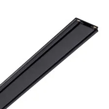 NOVOTECH 135195 SHINO NT23 042 черный Низковольтный накладной шинопровод 2м, заглушки в комплекте IP20 48V SMAL