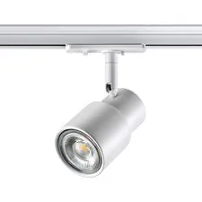NOVOTECH 370927 PORT NT22 095 белый Светильник трековый однофазный двухжильный IP20 GU10 50W 220V MOLO