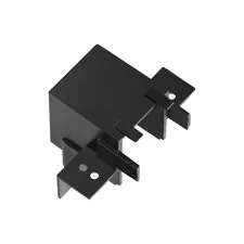 NOVOTECH 135217 SHINO NT23 045 черный Соединитель "Г" для низковольтного шинопровода в ГКЛ арт. 135197, 135199 IP20 SMAL
