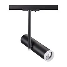 NOVOTECH 370575 PORT NT19 123 черный Светильник трековый однофазный трехжильный IP20 GU10 50W 220V BATRA