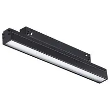 NOVOTECH 358410 SHINO NT20 077 черн Трековый светильник для низков. шинопровода IP20 LED 4000K 12W 48V FLUM