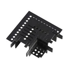 NOVOTECH 135219 SHINO NT23 045 черный Соединитель "L" для низковольтного шинопровода в ГКЛ арт. 135197, 135199 IP20 SMAL