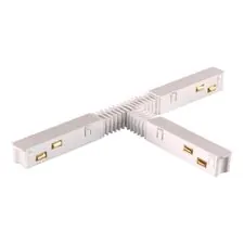 NOVOTECH 135175 SHINO NT23 055 белый Гибкий токопроводящий соединитель для низковольтного шинопровода "T-образный" IP20 48V FLUM