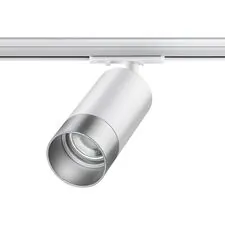 NOVOTECH 370862 PORT NT22 092 белый/серебро Светильник трековый однофазный двухжильный IP20 GU10 9W 220V SLIM