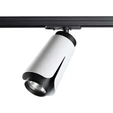 NOVOTECH 370837 PORT NT22 127 белый Светильник трековый однофазный трехжильный IP20 GU10 9W 220V TULIP