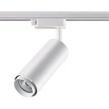 NOVOTECH 370415 PORT NT19 128 белый Светильник трековый однофазный трехжильный IP20 GU10 50W 220V PIPE