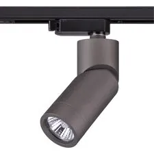 NOVOTECH 370589 PORT NT19 131 серебристый черный Светильник трековый однофазный трехжильный IP20 GU10 50W 220-240V ELITE
