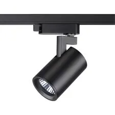 NOVOTECH 370647 PORT NT19 130 черный Светильник трековый однофазный трехжильный IP20 GU10 50W 220V GUSTO