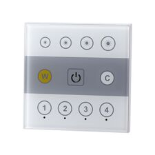 NOVOTECH 358340 PULT NT19 114 белый Настенная панель ДУ (2.4G) IP20 90-265V GESTION